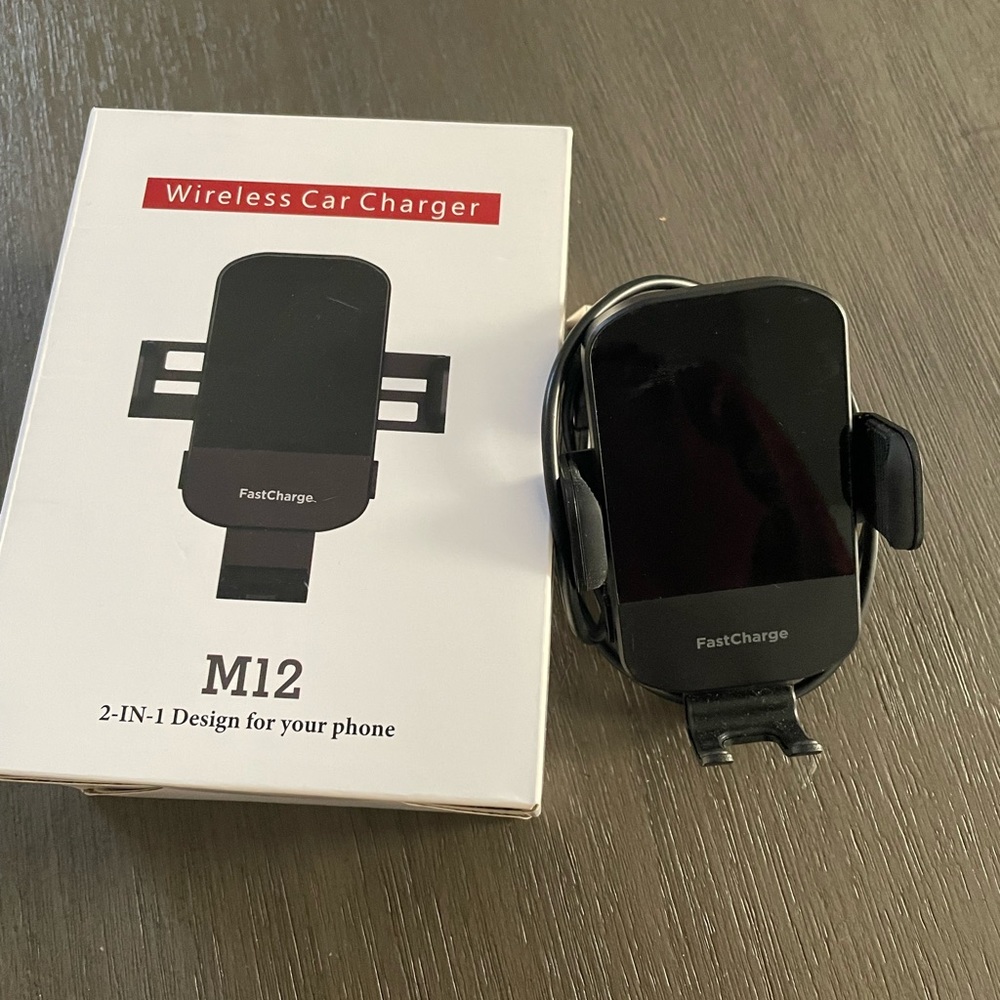 Wireless Car Charger and Mount M12